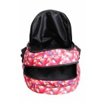Aqsa ASB47 Designer School Bag (White and Pink)